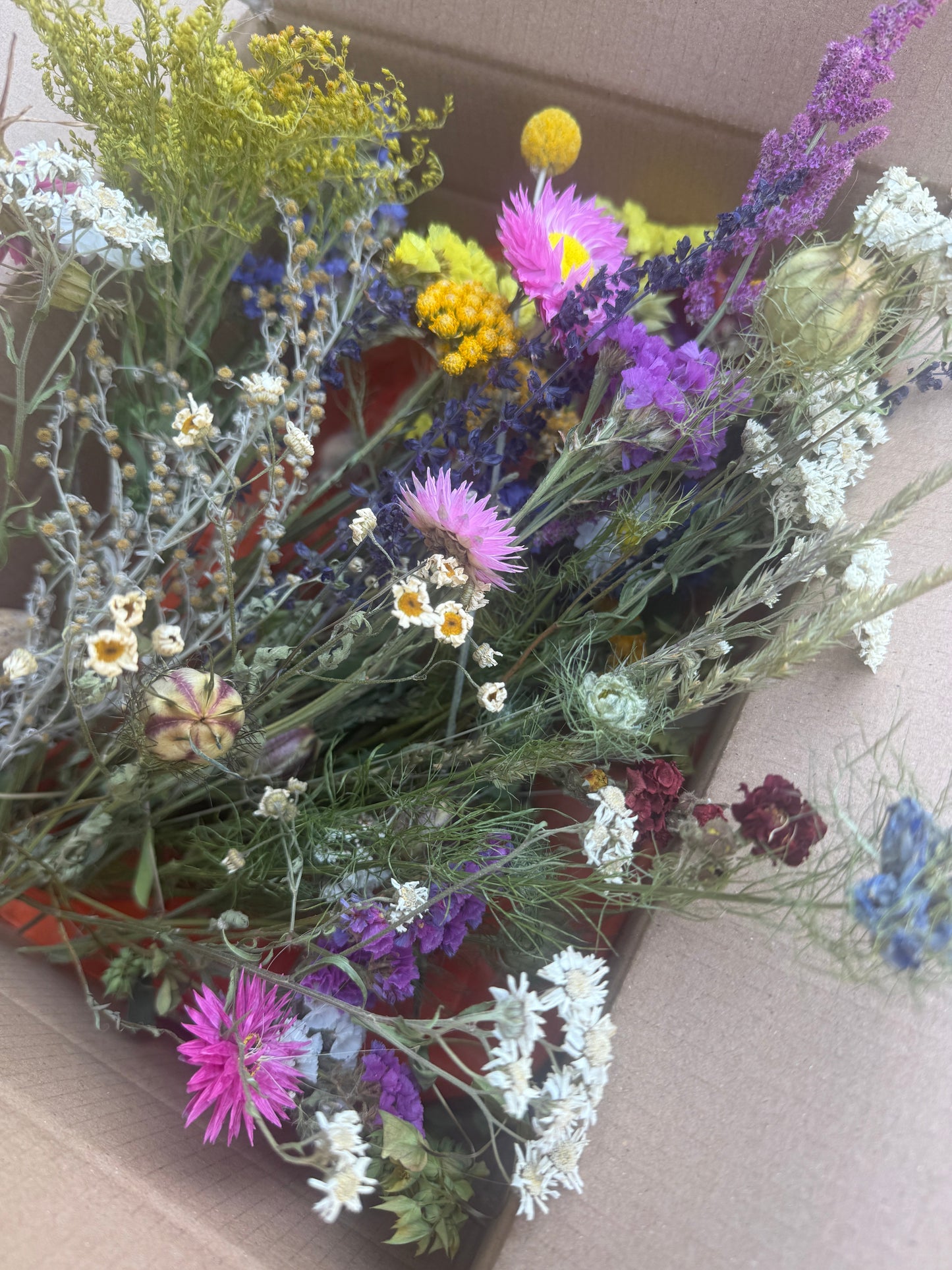 Dried Flower Craft Box