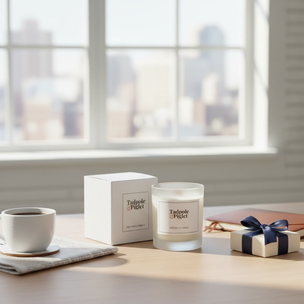 Dark Honey & Tobacco Scented Candle