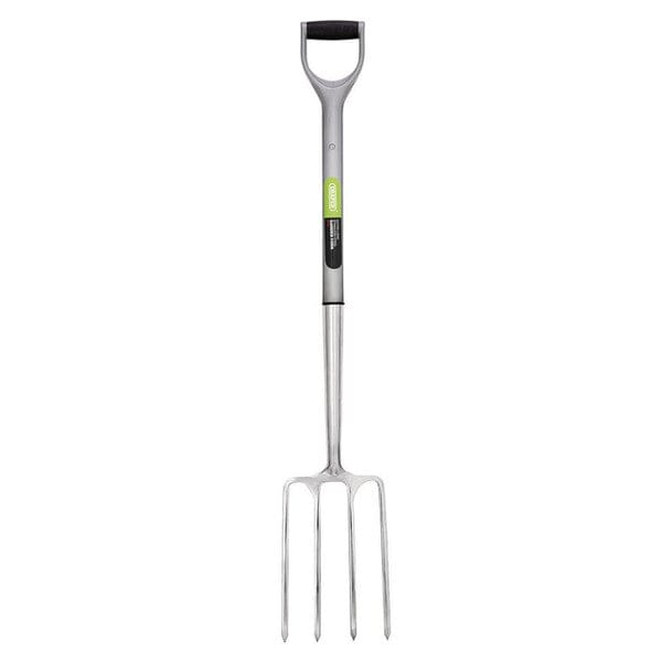 Draper Stainless Steel Garden Fork with Soft Grip - All Sizes