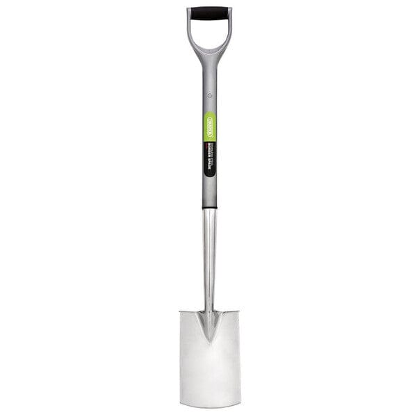 Draper Stainless Steel Garden Spade with Soft Grip - All Sizes