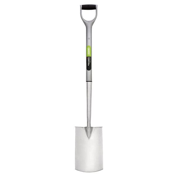Draper Stainless Steel Garden Spade with Soft Grip - All Sizes