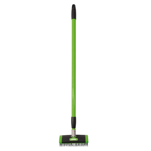 Draper Paving Brush Set with Twin Heads and Telescopic Handle