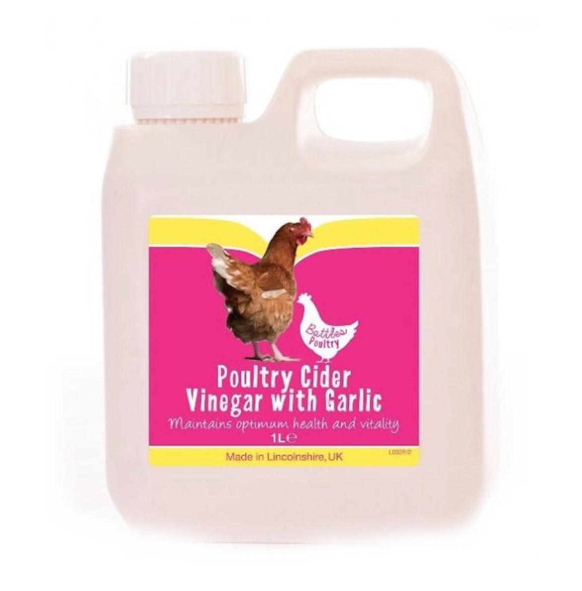 Battles Poultry Cider Vinegar & Garlic 1L