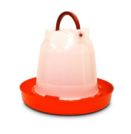 Supa Red & White Poultry Drinker 1.5L