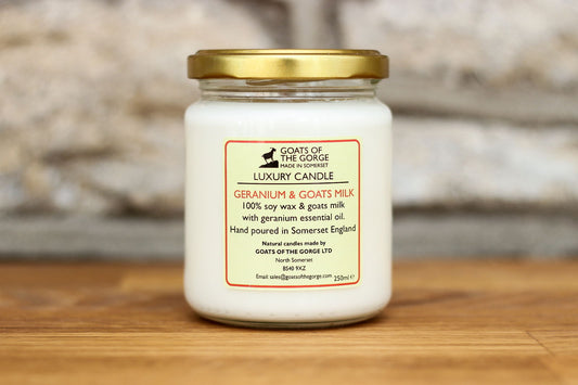 Goats Milk Geranium Candle