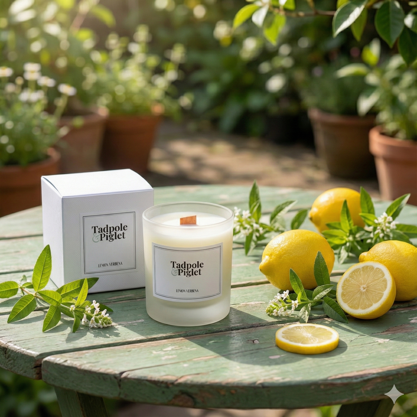 Lemon Verbena Scented Candle