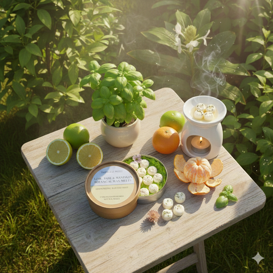 Lime, Basil & Mandarin Botanical Wax Melts