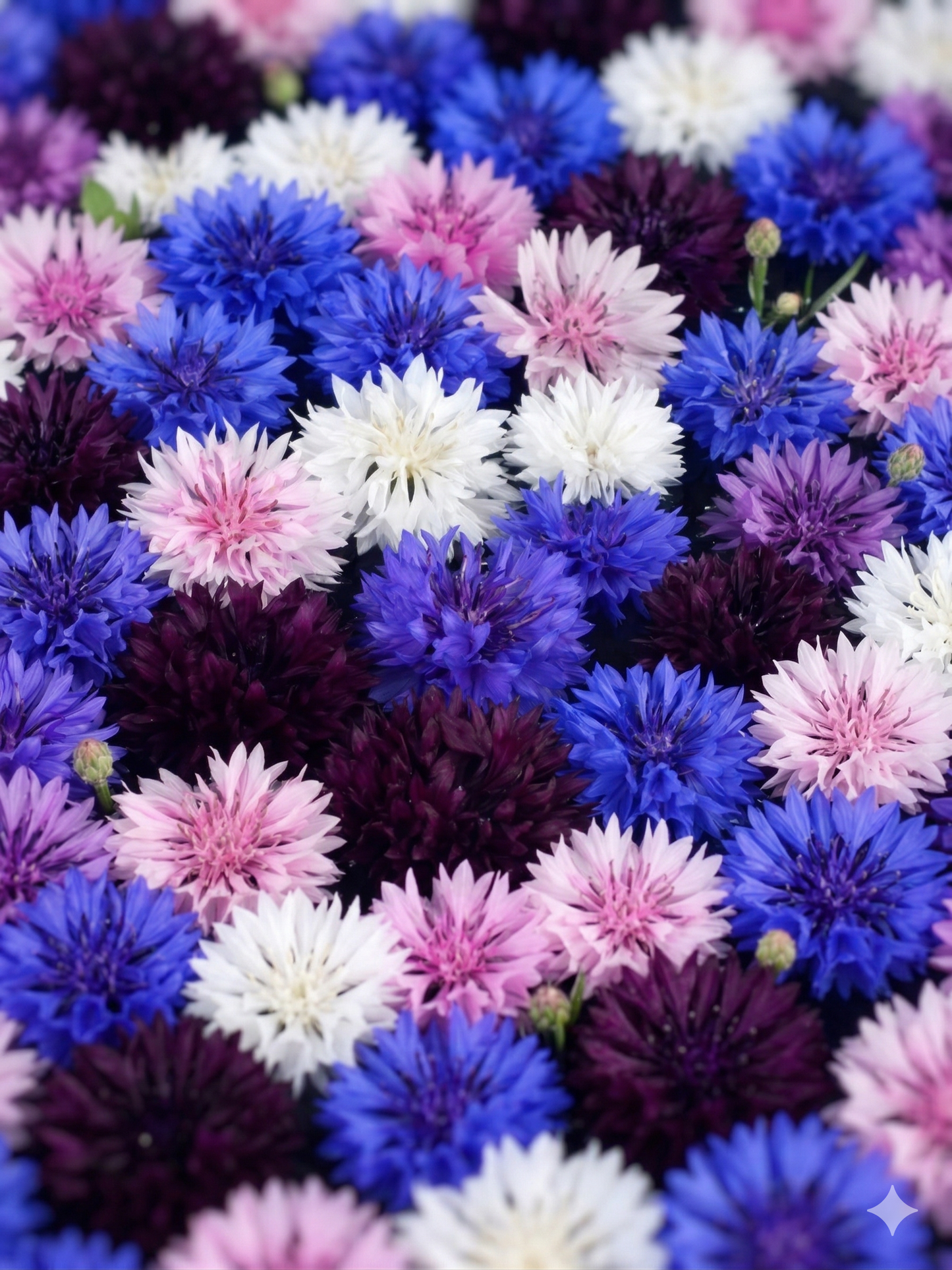 Cornflower Polka Dot Mixed