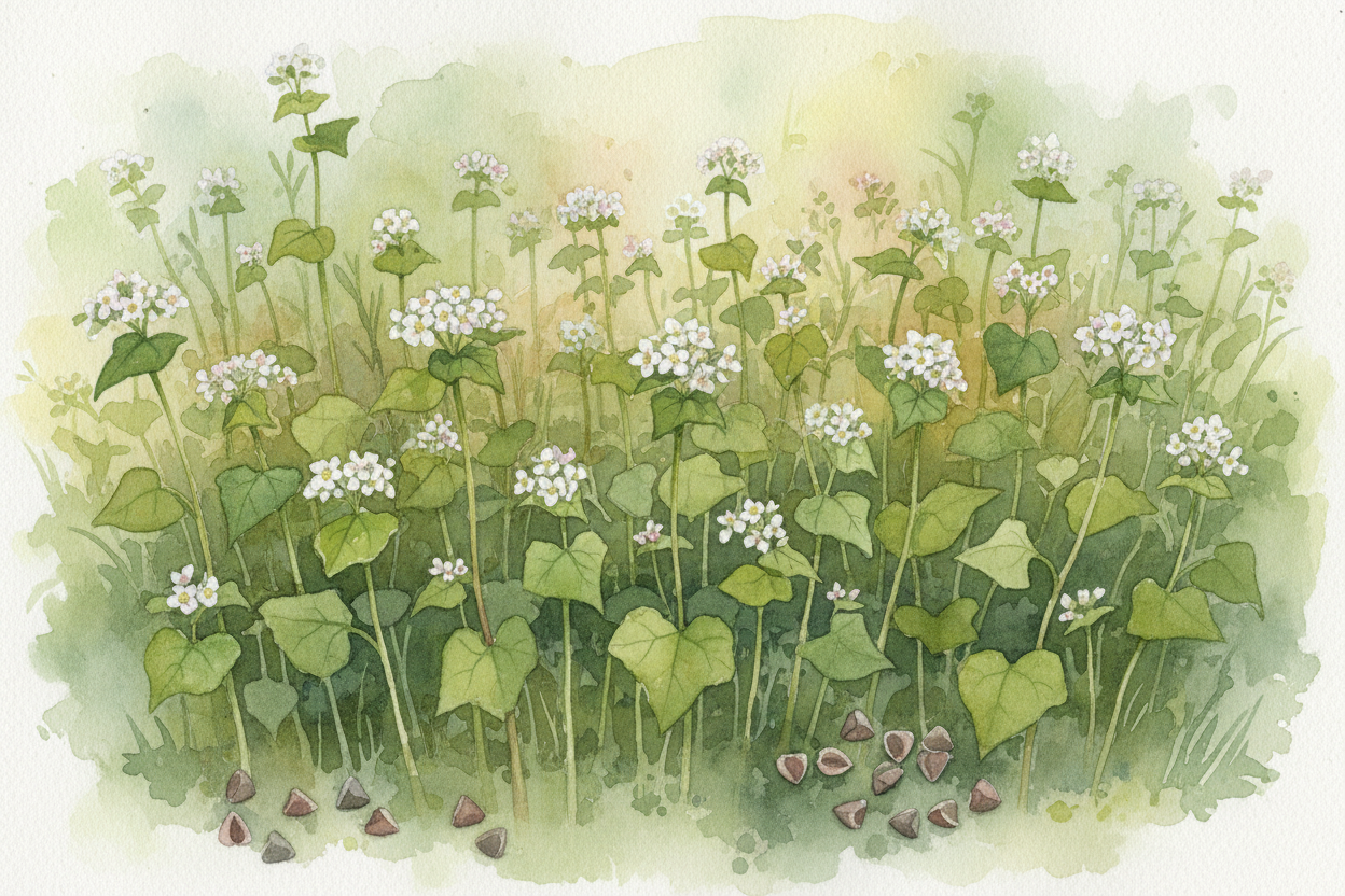 Buckwheat Seeds – Cover Crop, Companion Crop & Weed Suppressor