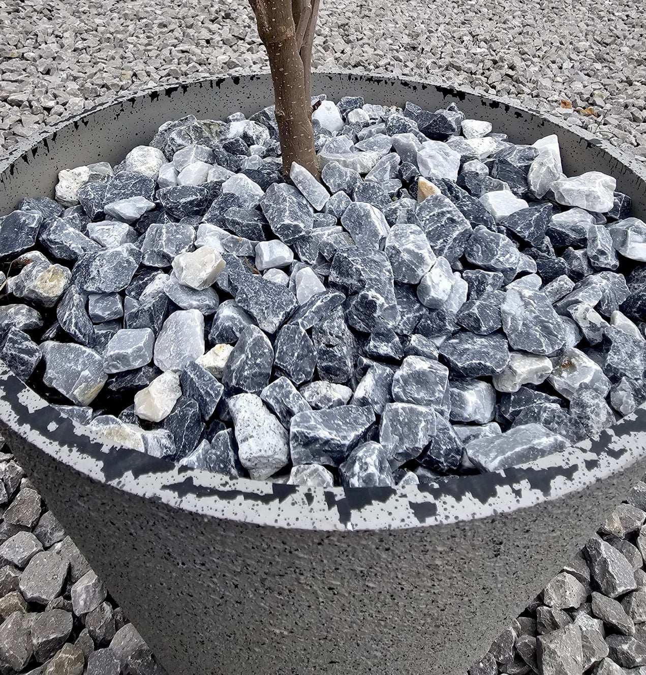 20mm Polar Black Ice Chippings