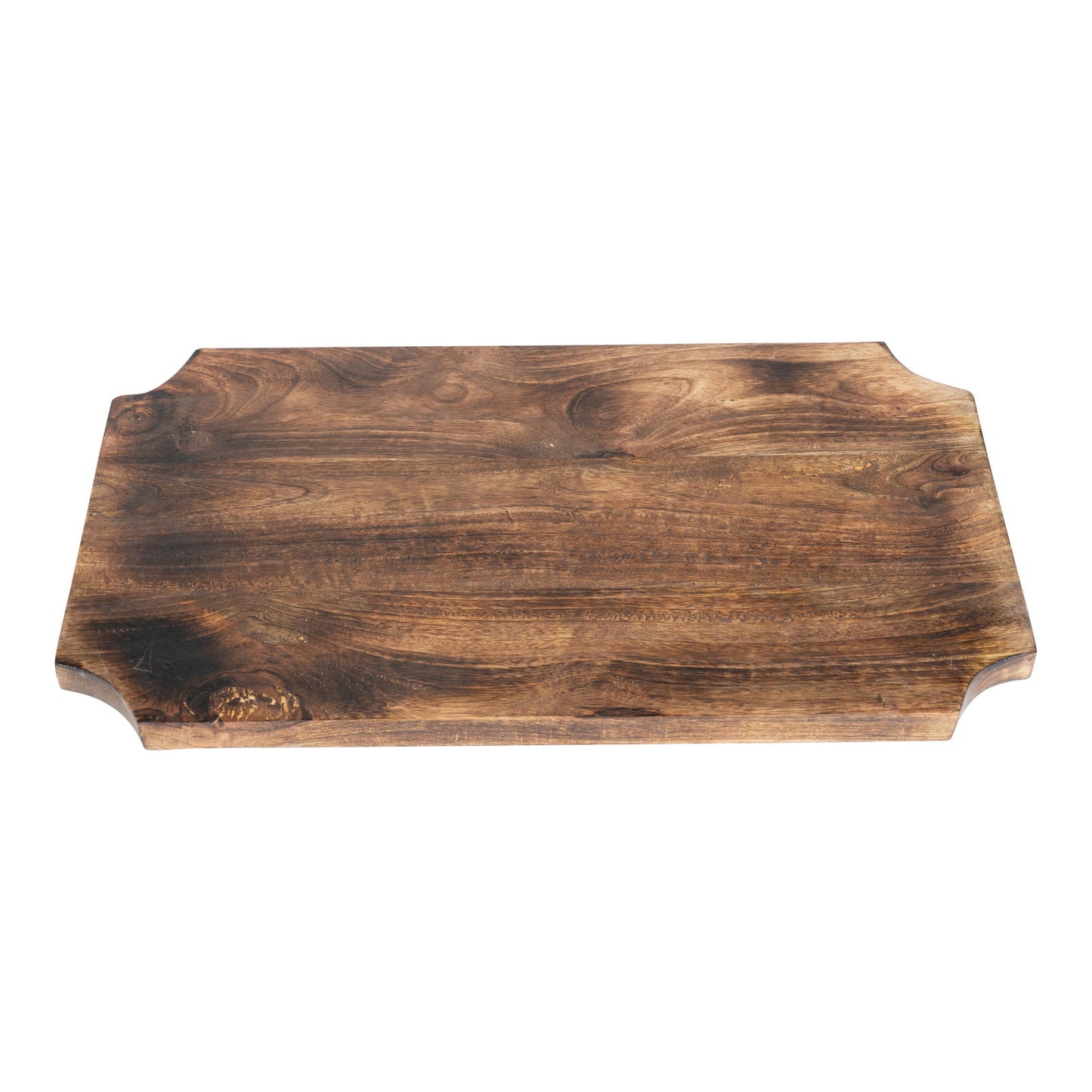 Wooden Distressed Chopping Board On Legs 39cm