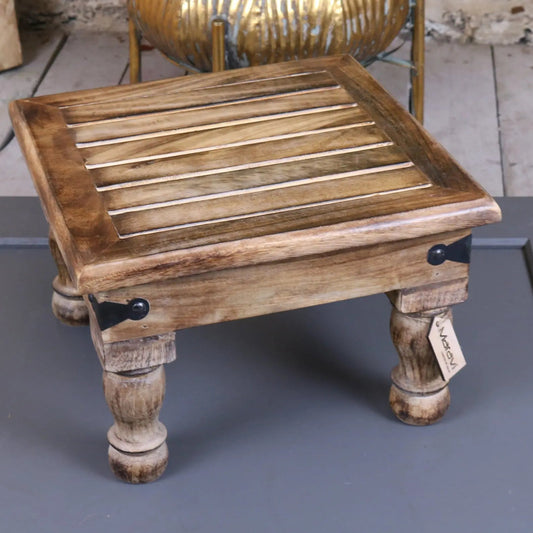 Mol Mango Wood Stool