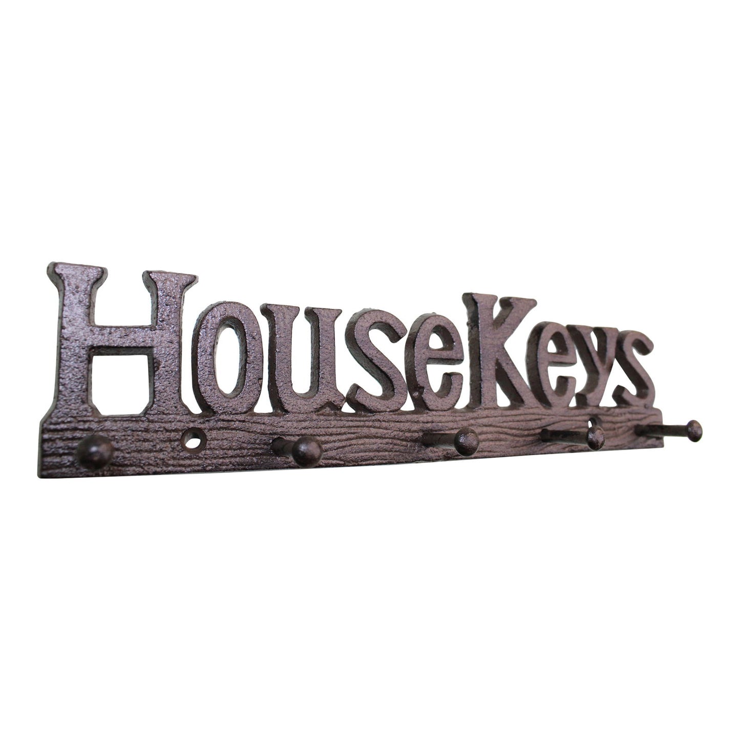 Rustic Cast Iron Wall Hooks, House Keys