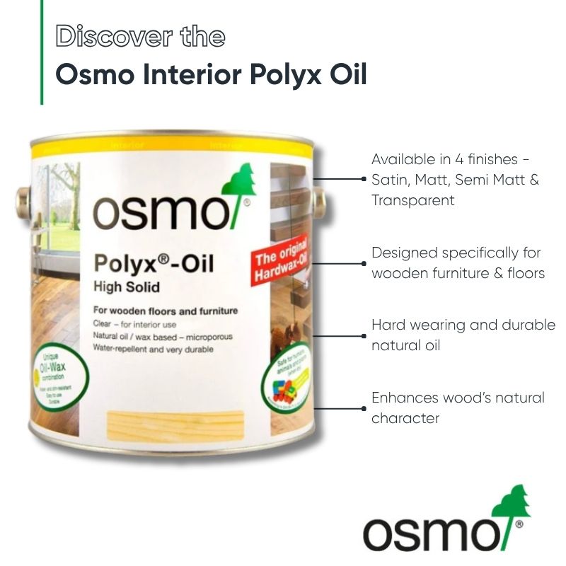 Osmo Interior Polyx Oil (High Solid)