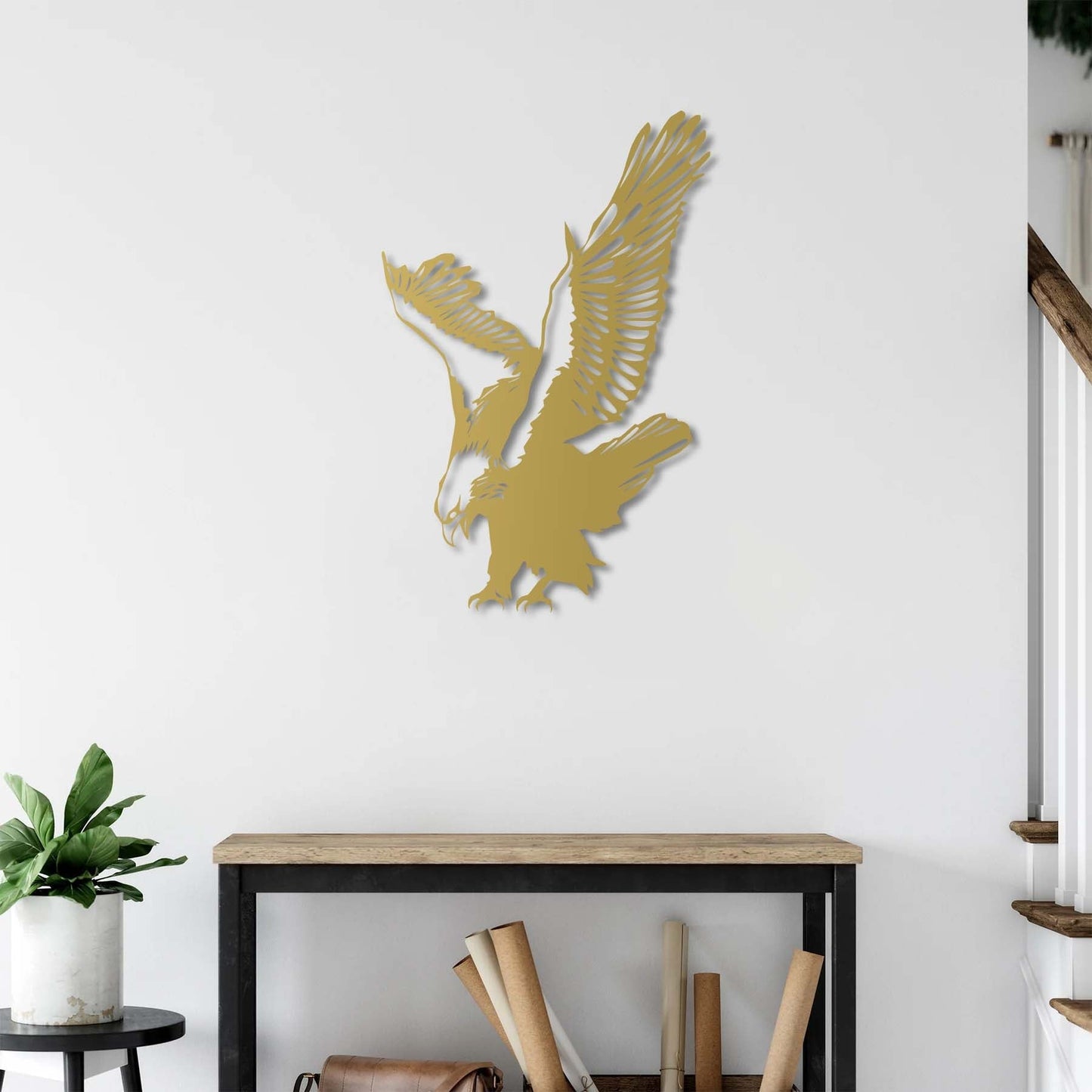 Free Eagle Metal Wall Art – Freedom & Power Animal Decor