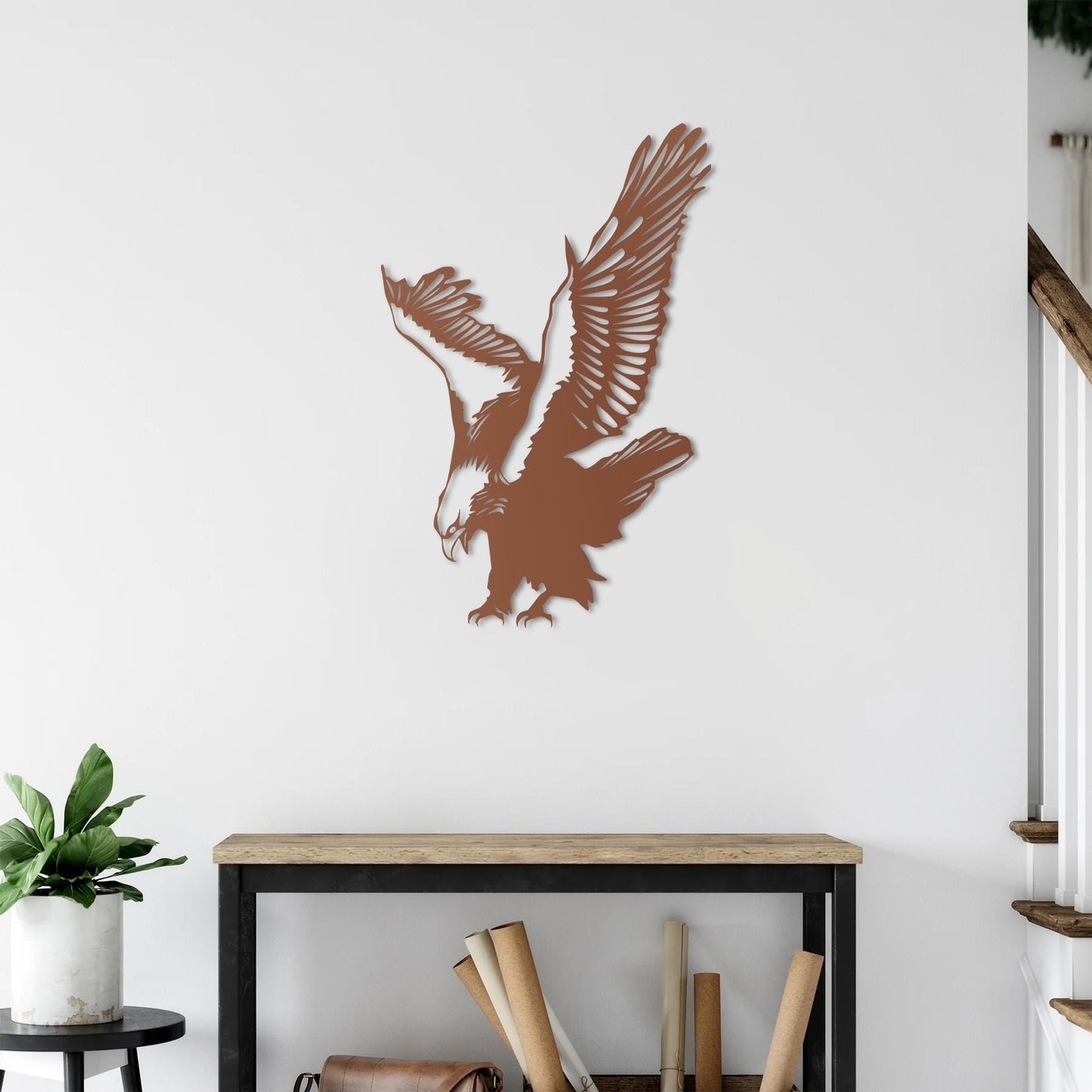 Free Eagle Metal Wall Art – Freedom & Power Animal Decor