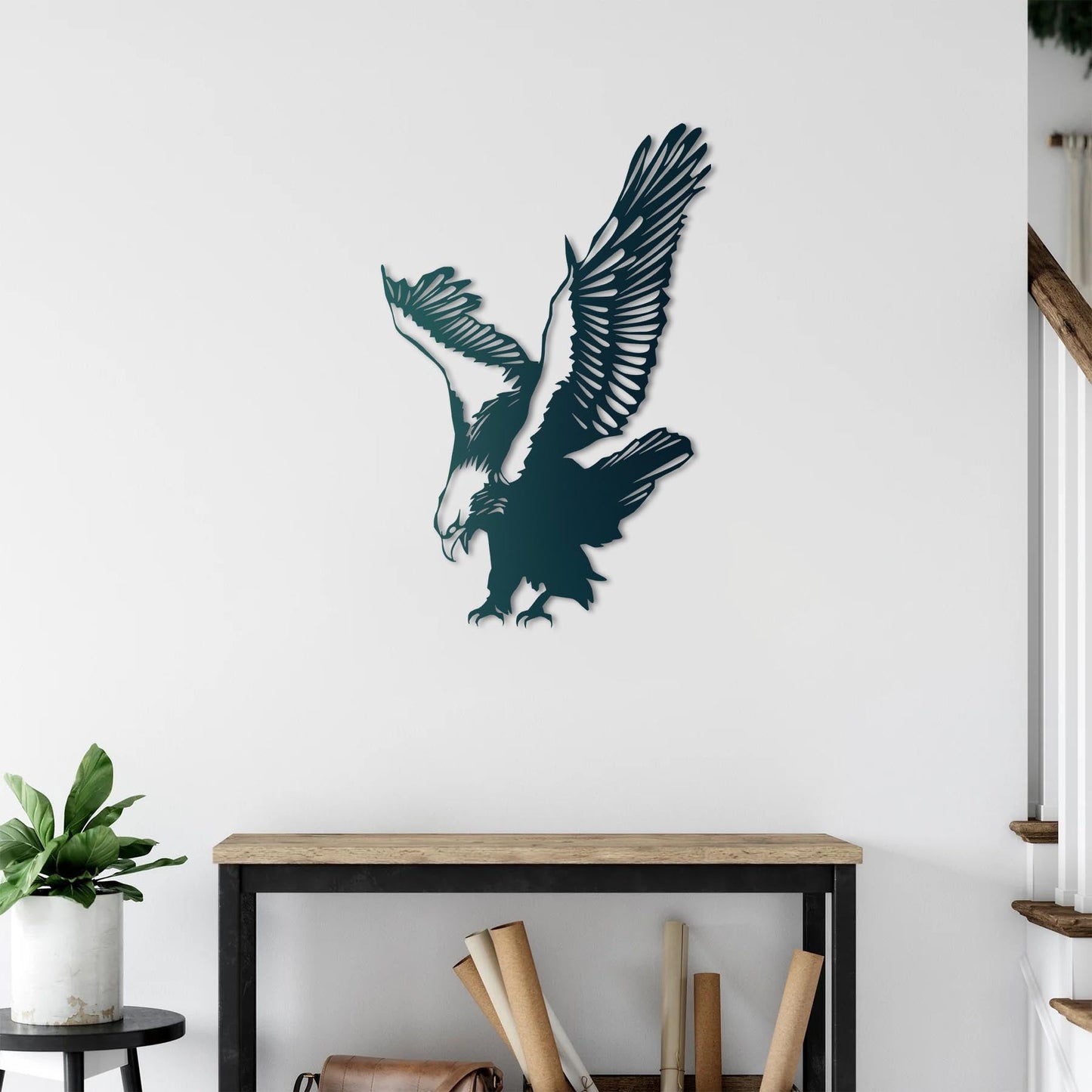 Free Eagle Metal Wall Art – Freedom & Power Animal Decor