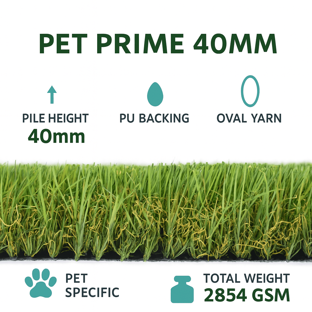 Pet Prime 40mm Artificial Grass