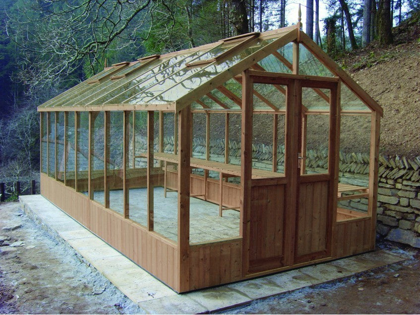 Raven Wooden Greenhouse 8'9x20'10