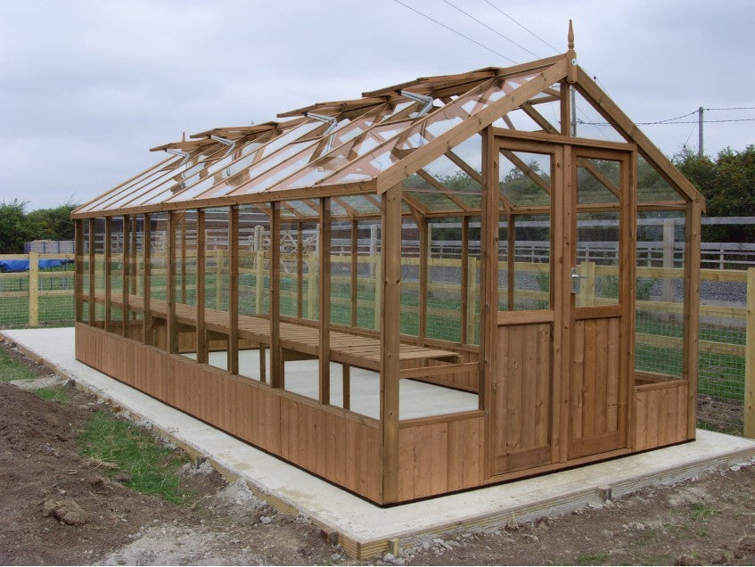 Raven Wooden Greenhouse 8'9x16'9