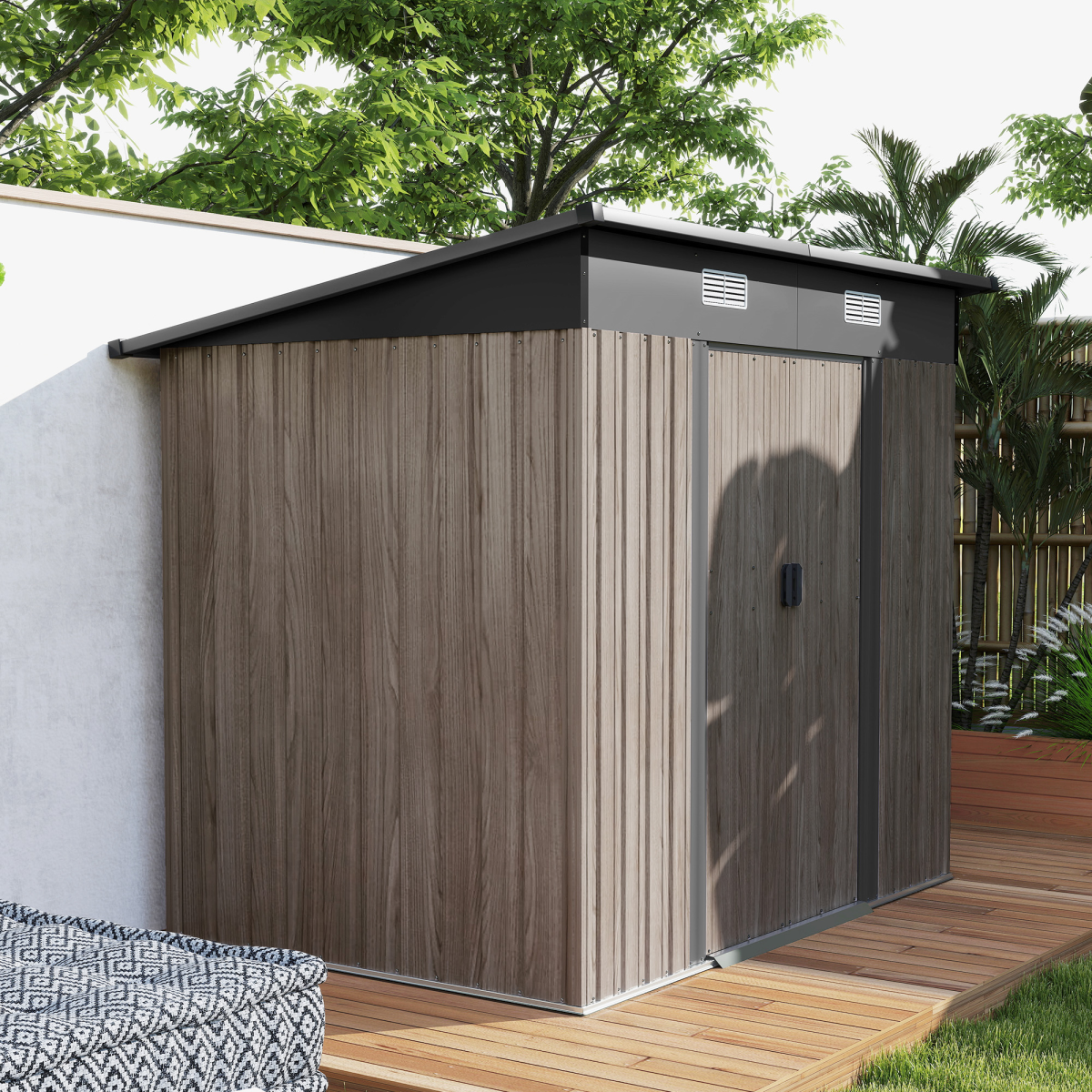 Outsunny Outdoor Garden Storage Shed for Patio