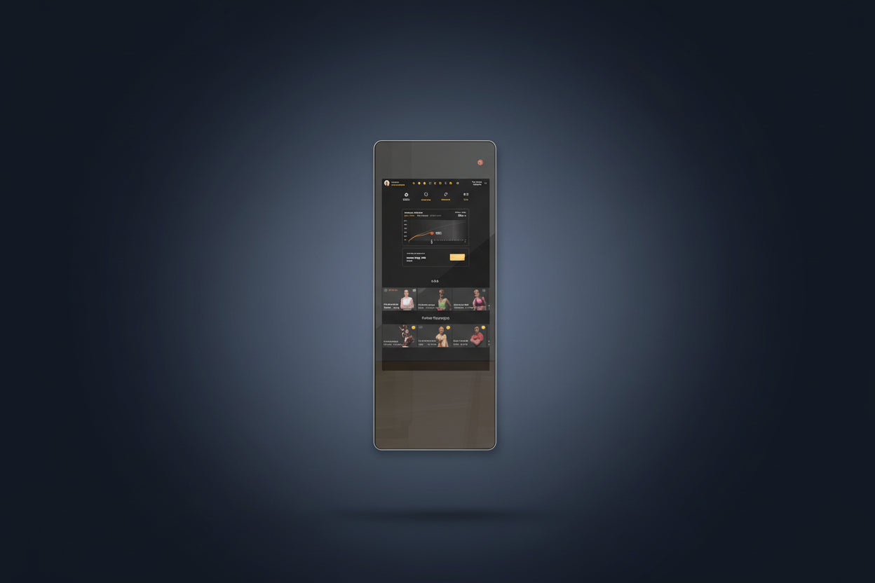 VAHA Smart Fitness Mirror – Interactive Home Gym