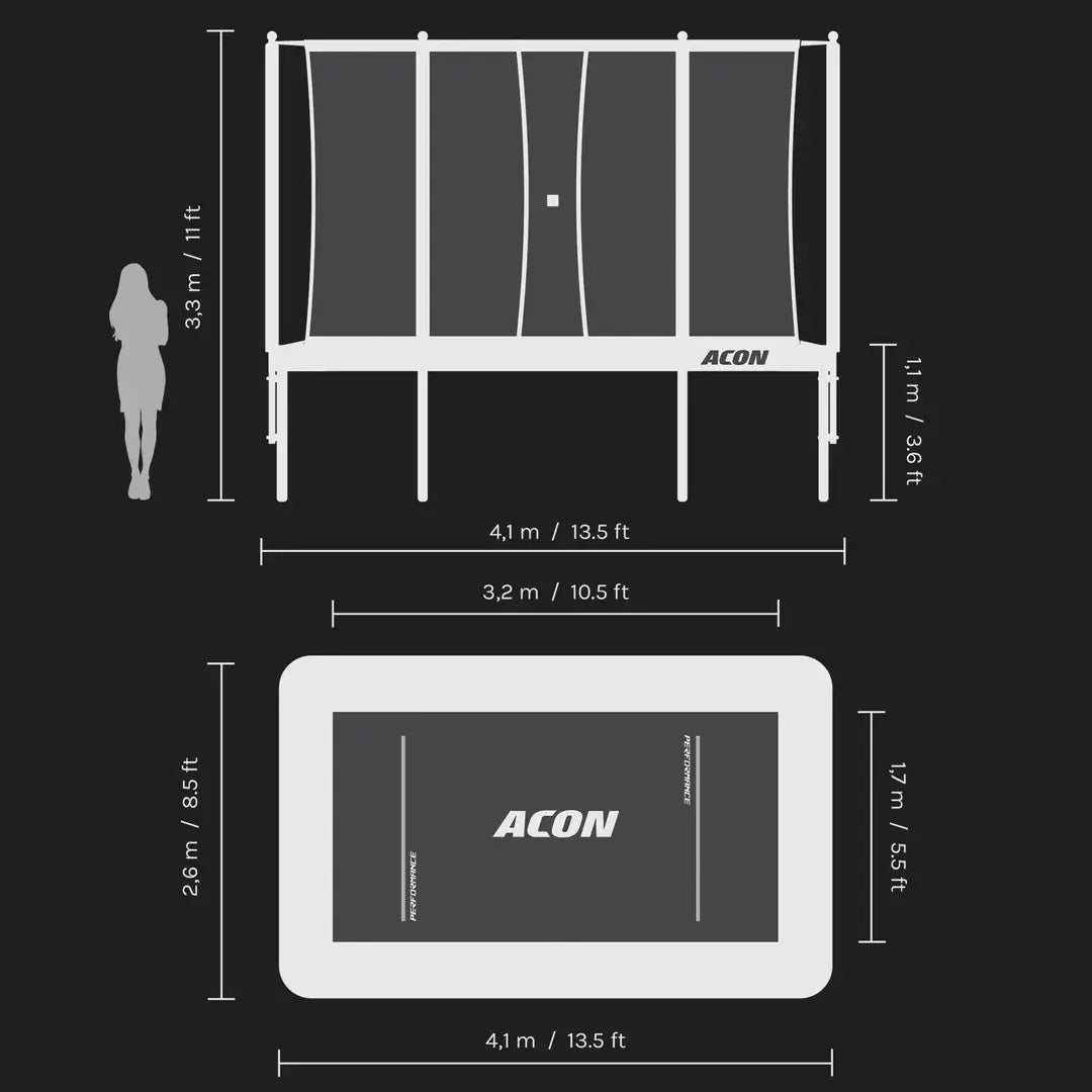 ACON 13 HD Pro Trampoline