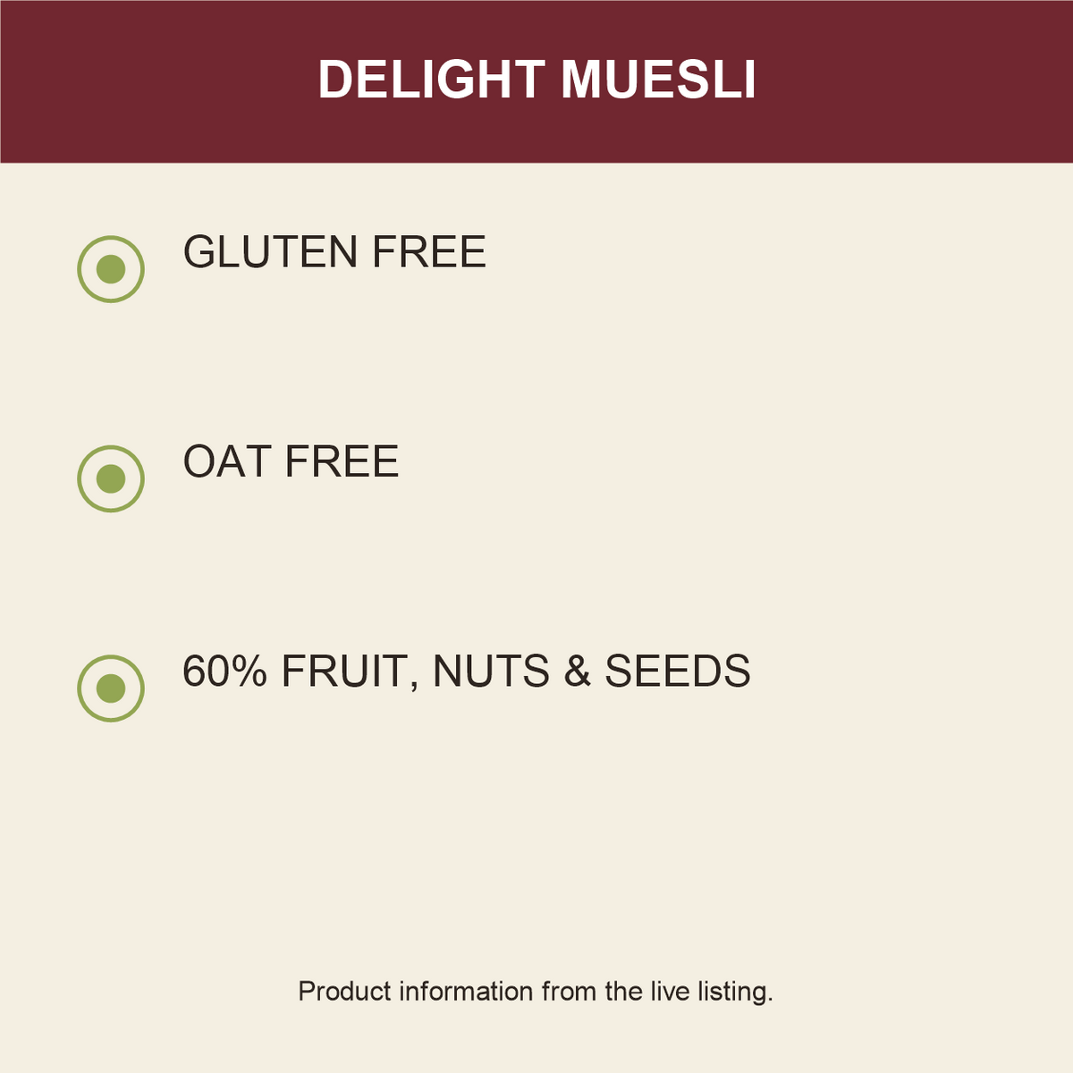 Alara Gluten Free Delight Muesli