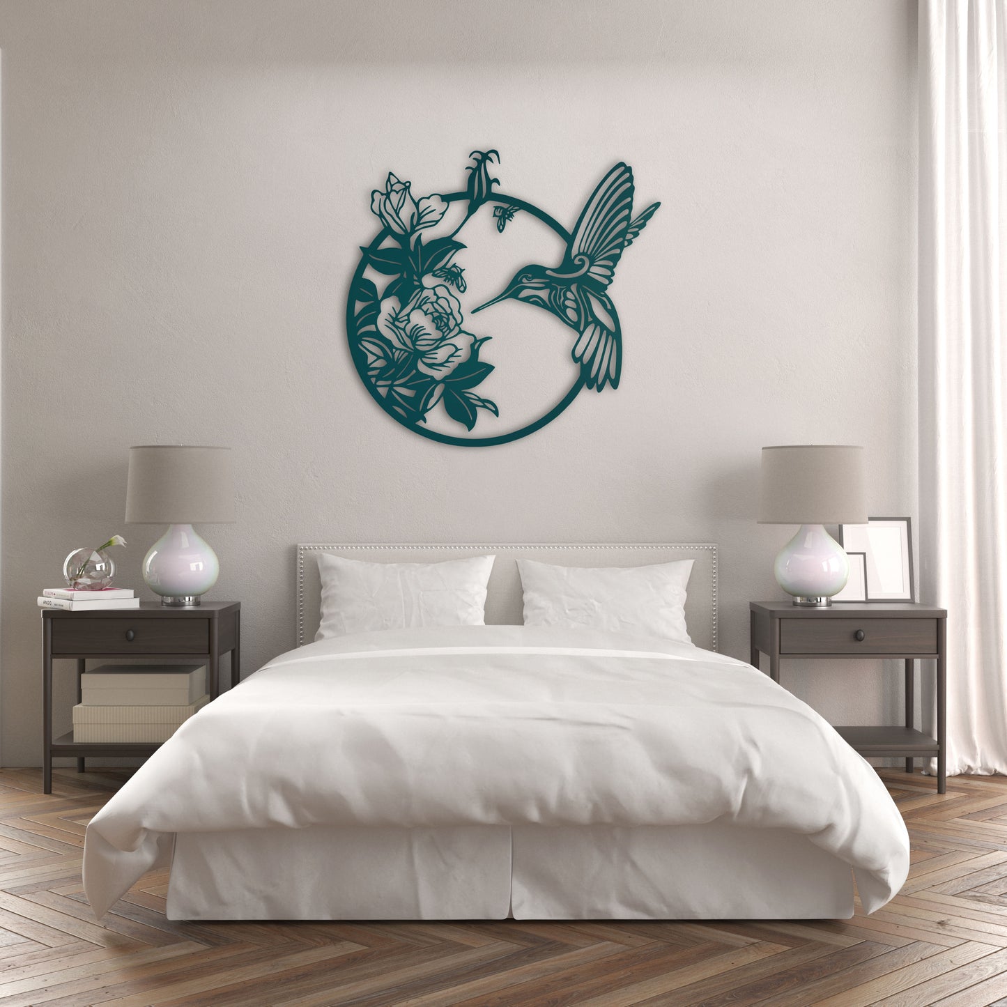 Messenger of Spring Bird Metal Wall Art – Nature & Renewal Decor
