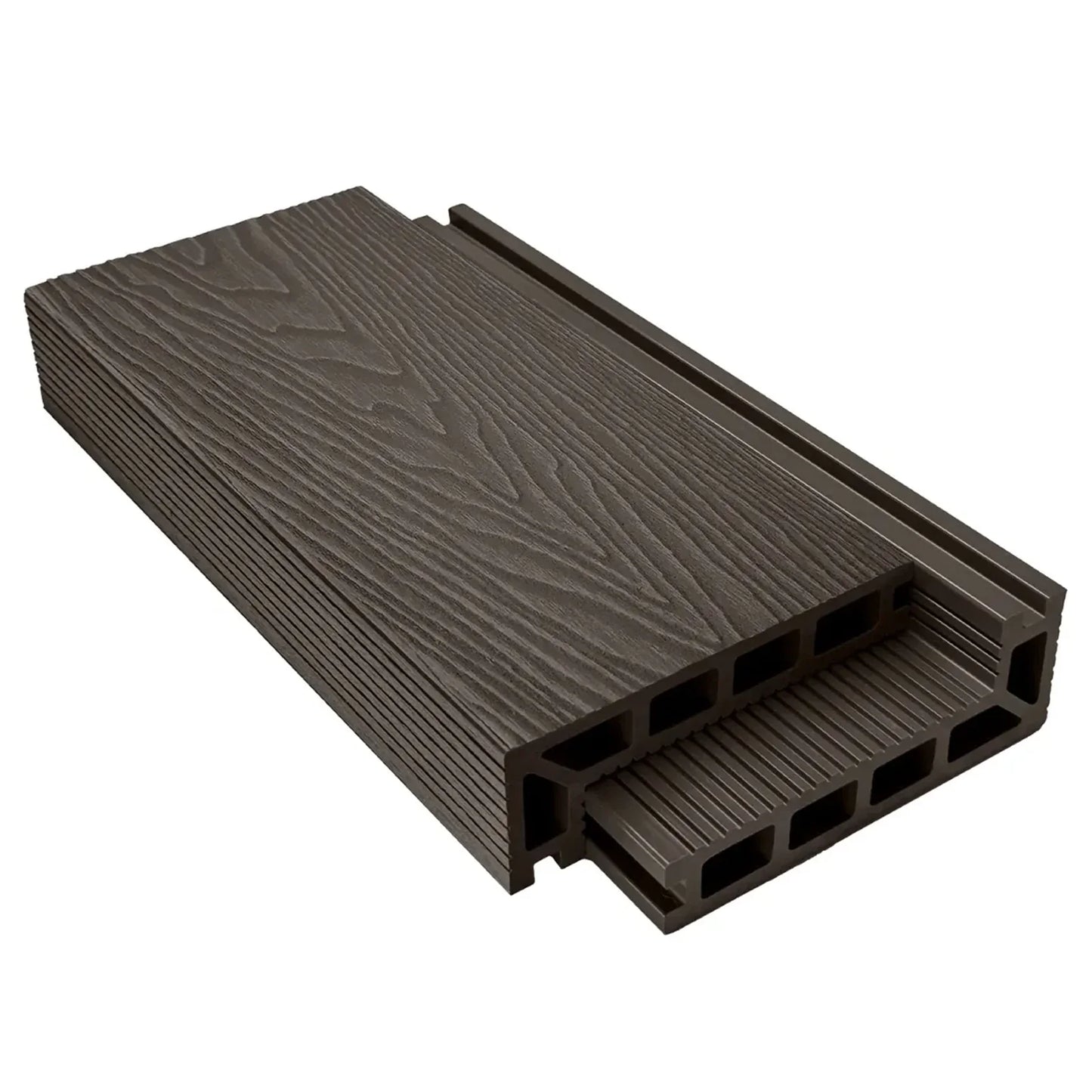 Elegance Chocolate Step Edge 3.6m