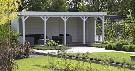 Lugarde Free Standing Gazebo 420cm x 600cm