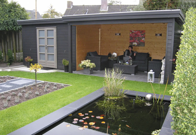 Lugarde Prima Julia Log Cabin 44mm 3mx6.6m