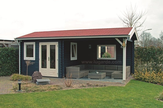 Lugarde Riga Log Cabin 3m x 6.5m - including Internal Floor