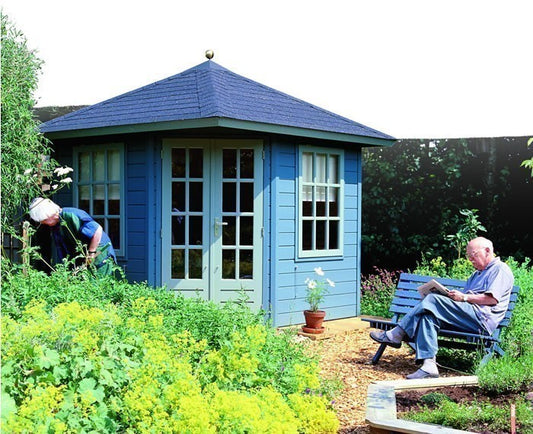 Lugarde Prima Fifth Avenue 2.4mx2.4m Summerhouse including floor
