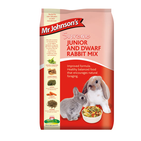 Mr Johnsons Advance Junior & Dwarf Rabbit Food 1.5kg