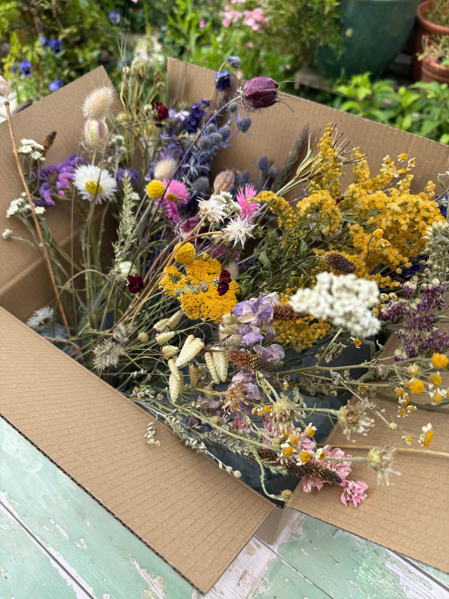 Dried Flower Craft Box