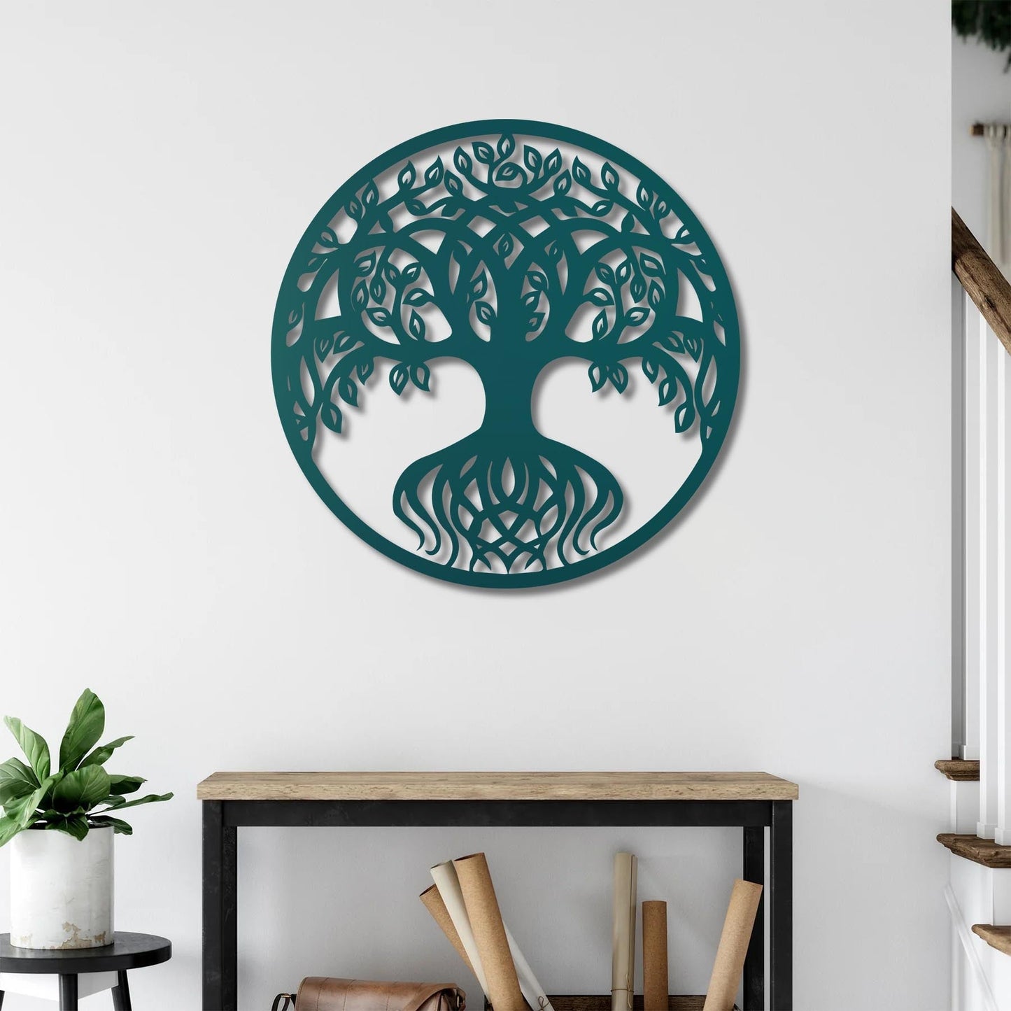 Tree of Life Metal Wall Art – Nature Inspired Modern Decor