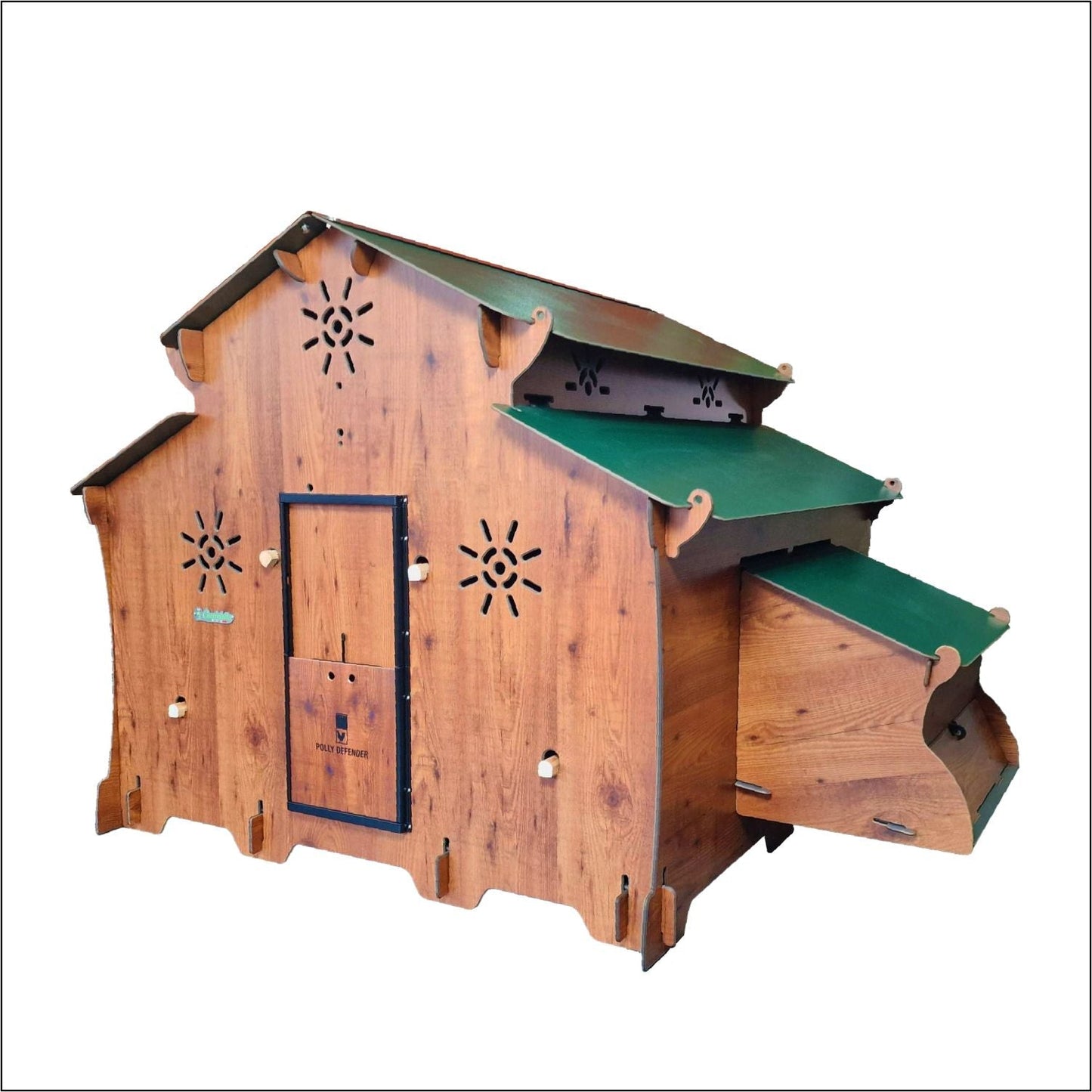 Easicoop Family 5XL - HPL Chicken house up to 28 large Birds