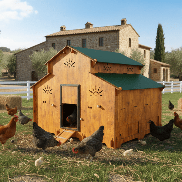 Easicoop Farm Plus 6XL modular expandable Chicken house 48 Large Birds