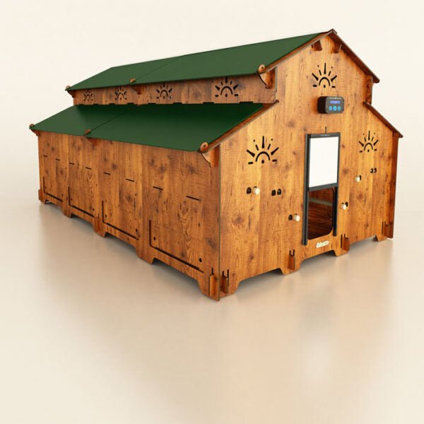 Easicoop Farm Plus 6XL modular expandable Chicken house 96 Large Birds