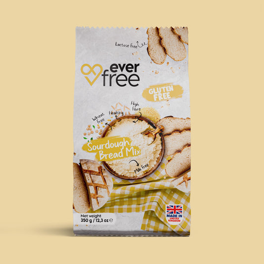 EverFree Gluten-Free Bread Mix (Sourdough) 350g - Pack of 3