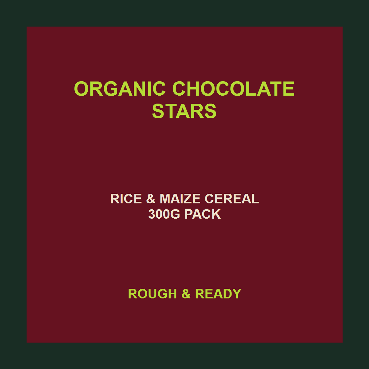 Freee Gluten Free Chocolate Stars