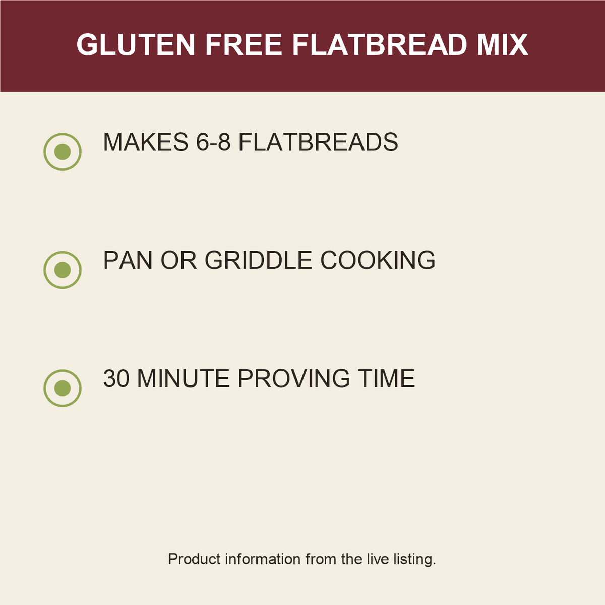 Free and Easy Gluten Free Middle Eastern Flatbread