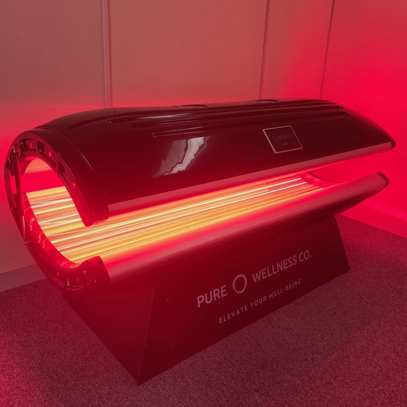 The Pure Red Full Body Red Light Therapy Bed