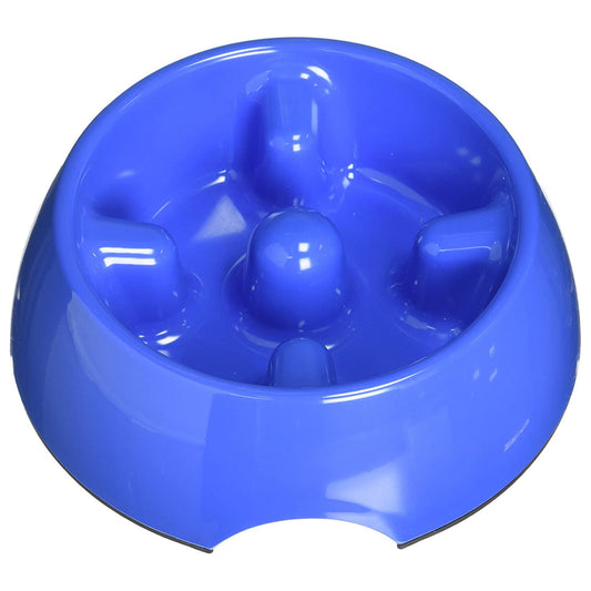 Dogit Anti Gulping Bowl Blue - Medium