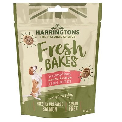 Harringtons Salmon Roll Treats  100g