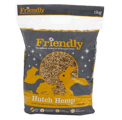 Friendly Small Hutch Hemp  1kg