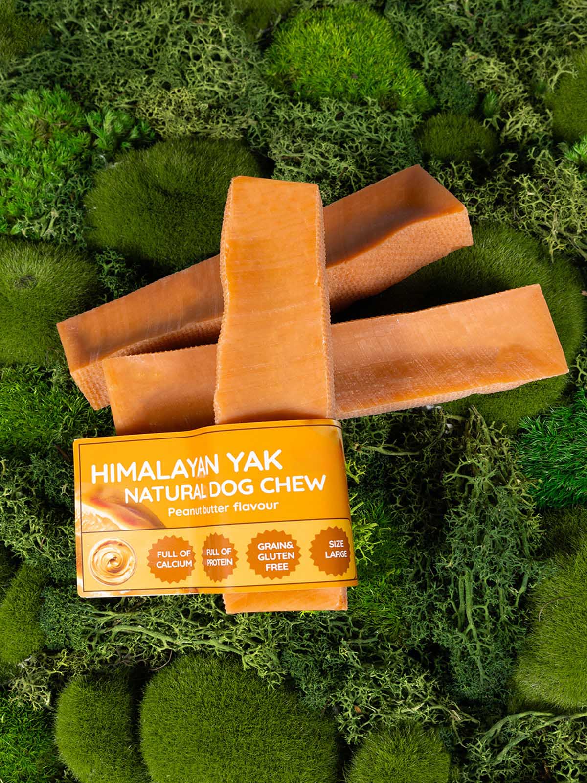 Peanut Butter Yak Dog Chew