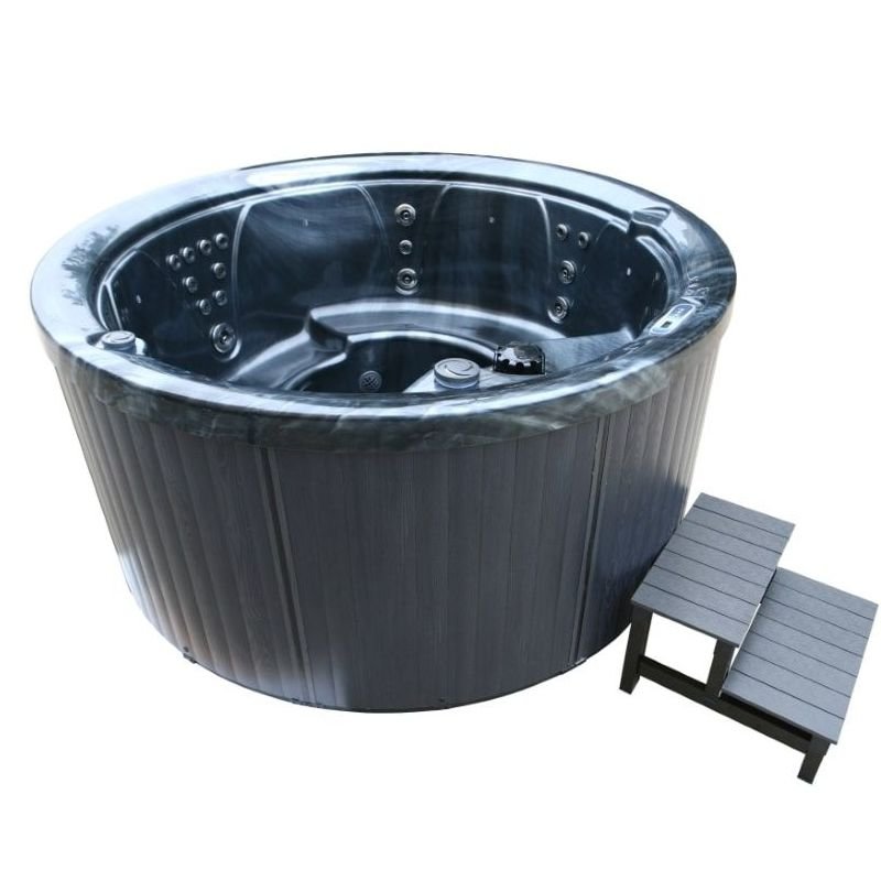 H2O 1000 Series Plug & Play Round Hot Tub – 6 Seater