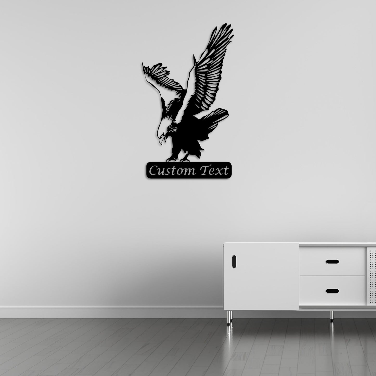 Free Eagle Metal Wall Art – Freedom & Power Animal Decor